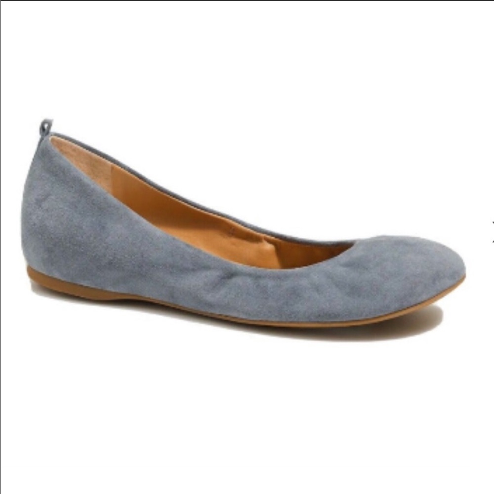 J crew Anya suede flats
